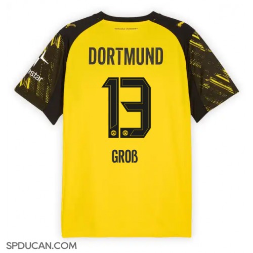 Muški Nogometni Dres Borussia Dortmund Pascal Gross #13 Domaci 2025-26 Kratak Rukav